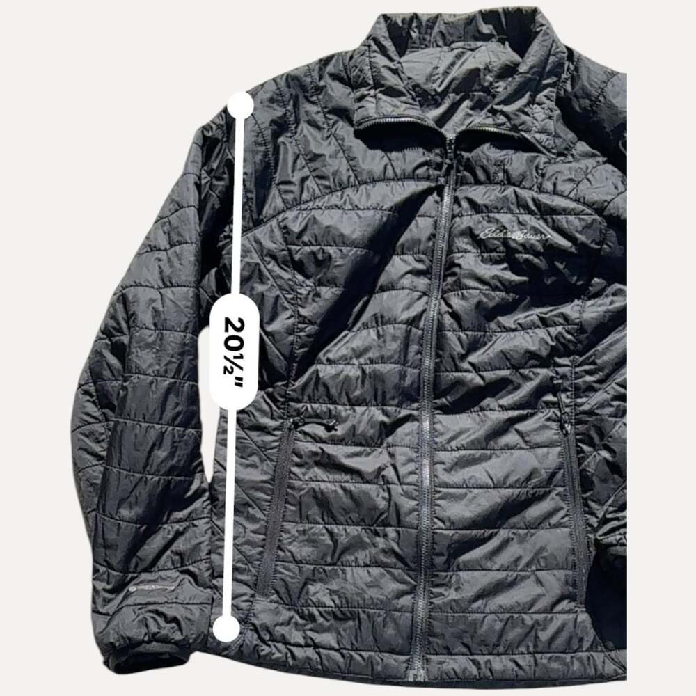 Eddie Bauer First Ascent Pertex Quantum Eco Quilted Jacket Black ~Size S - Picture 15 of 16